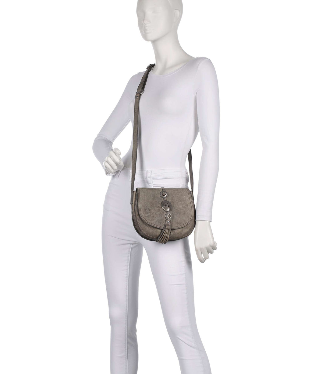 Campomaggi Crossbody bag cement