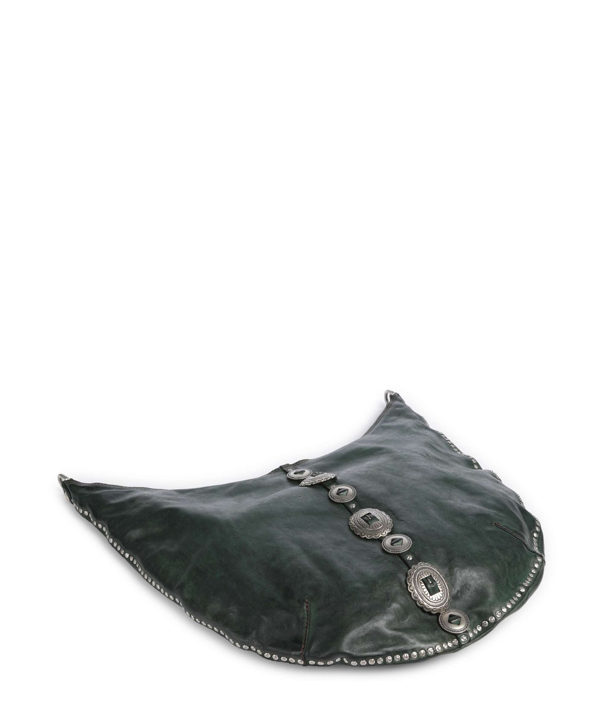 Campomaggi Hobo bag green bottle