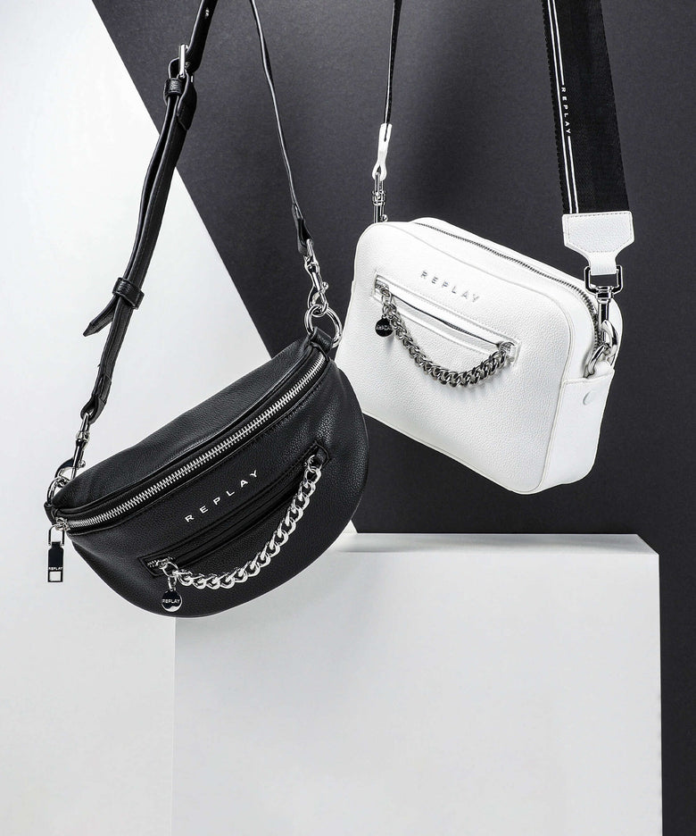 Replay Crossbody bag optical white