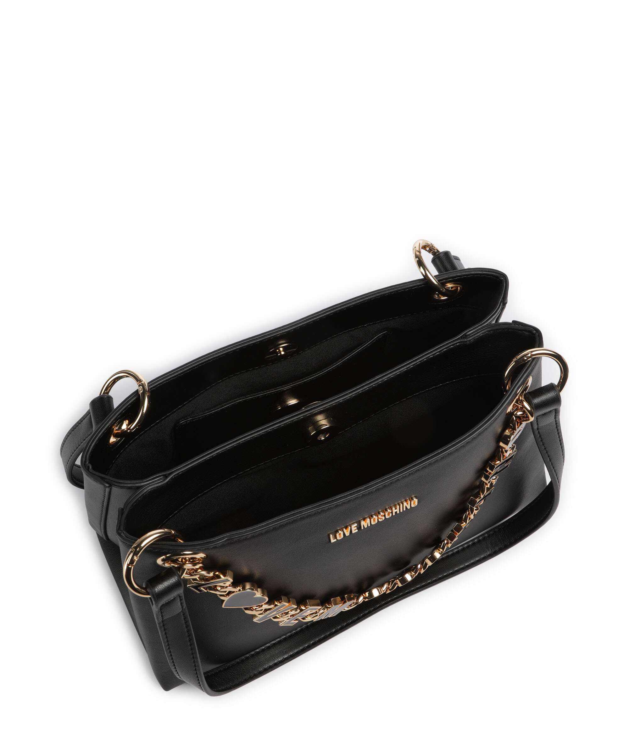 Love Moschino Dangling Shoulder bag nero