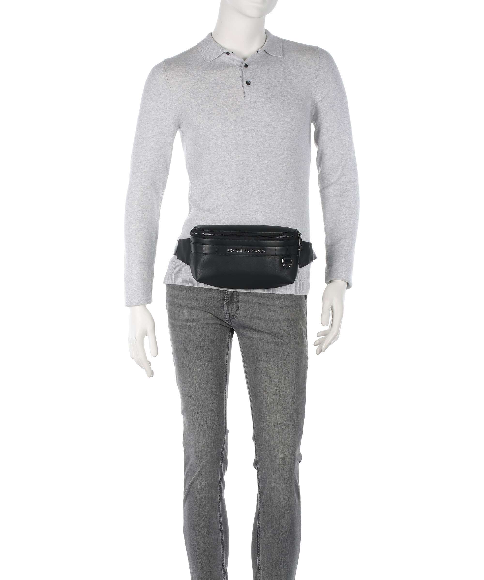 Armani Exchange Tulum Fanny pack black