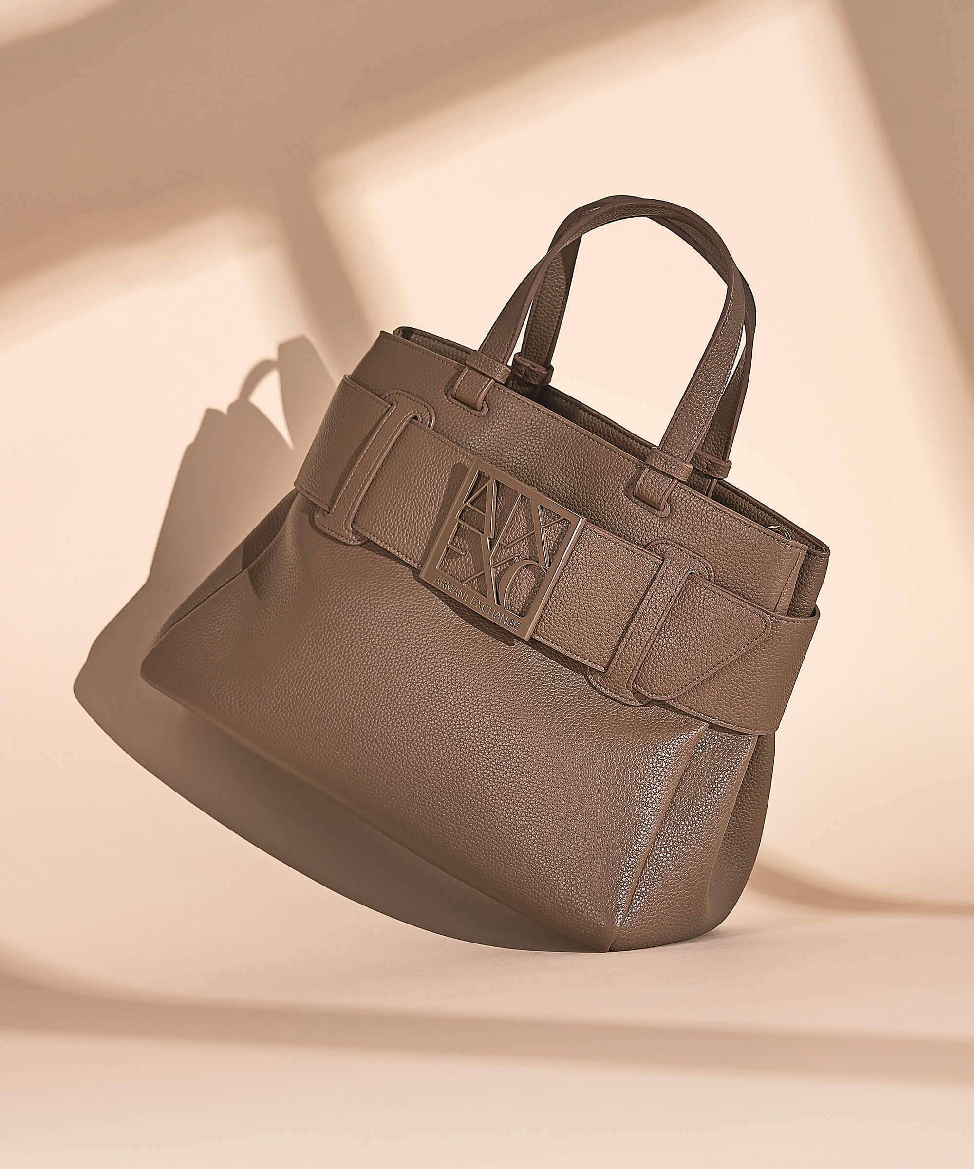 Armani Exchange Susy Soft S Handbag dark taupe