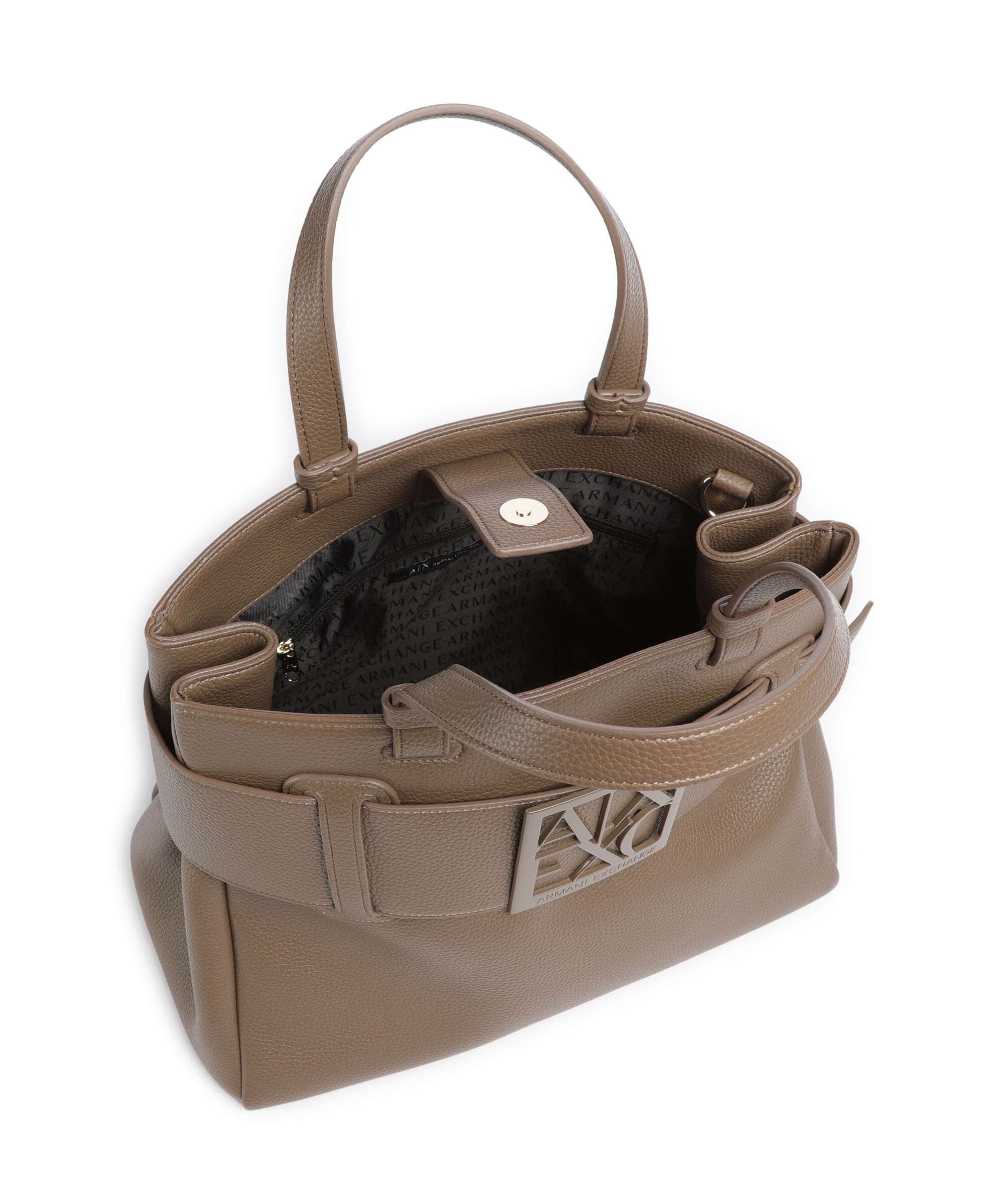 Armani Exchange Susy Soft S Handbag dark taupe