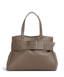 Armani Exchange Susie Soft Tote bag dark taupe