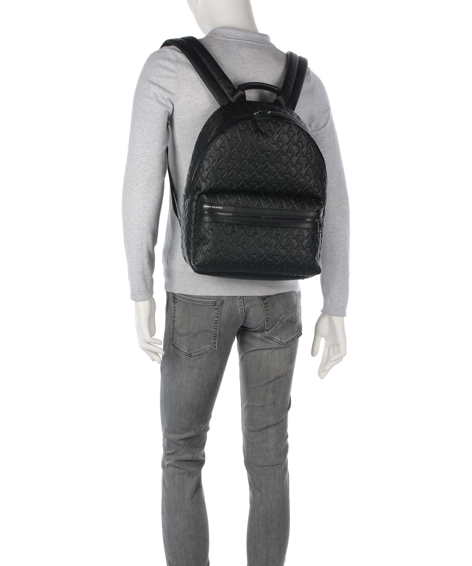 Armani Exchange Liam Backpack black