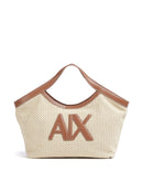 Armani Exchange Sandy Shopper natural/whiskey