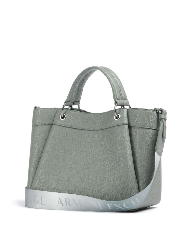Armani Exchange Wave M Handbag sage