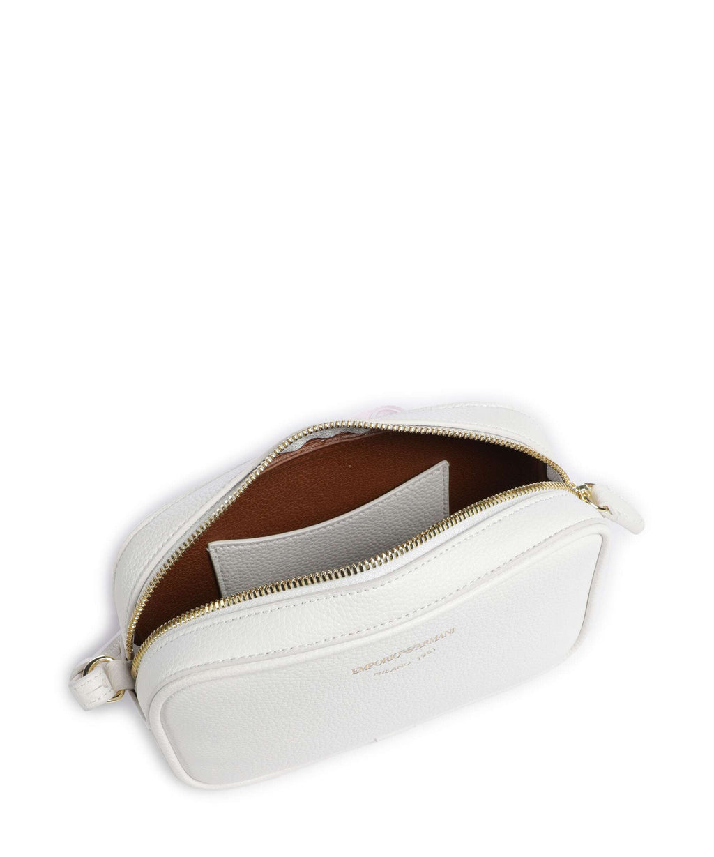 Emporio Armani Lilly Crossbody bag white/brown