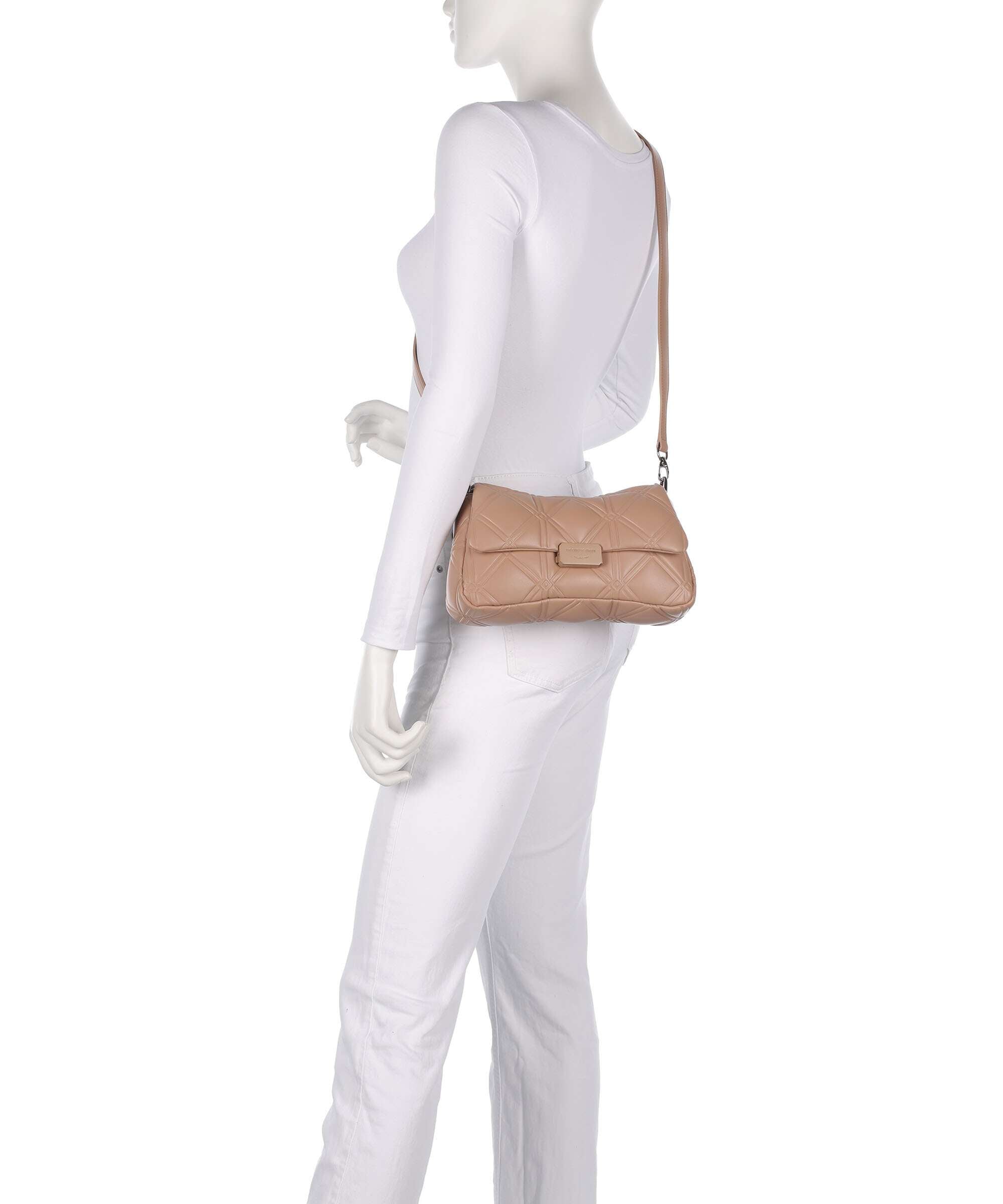 Emporio Armani Cassandra Shoulder bag nocciola