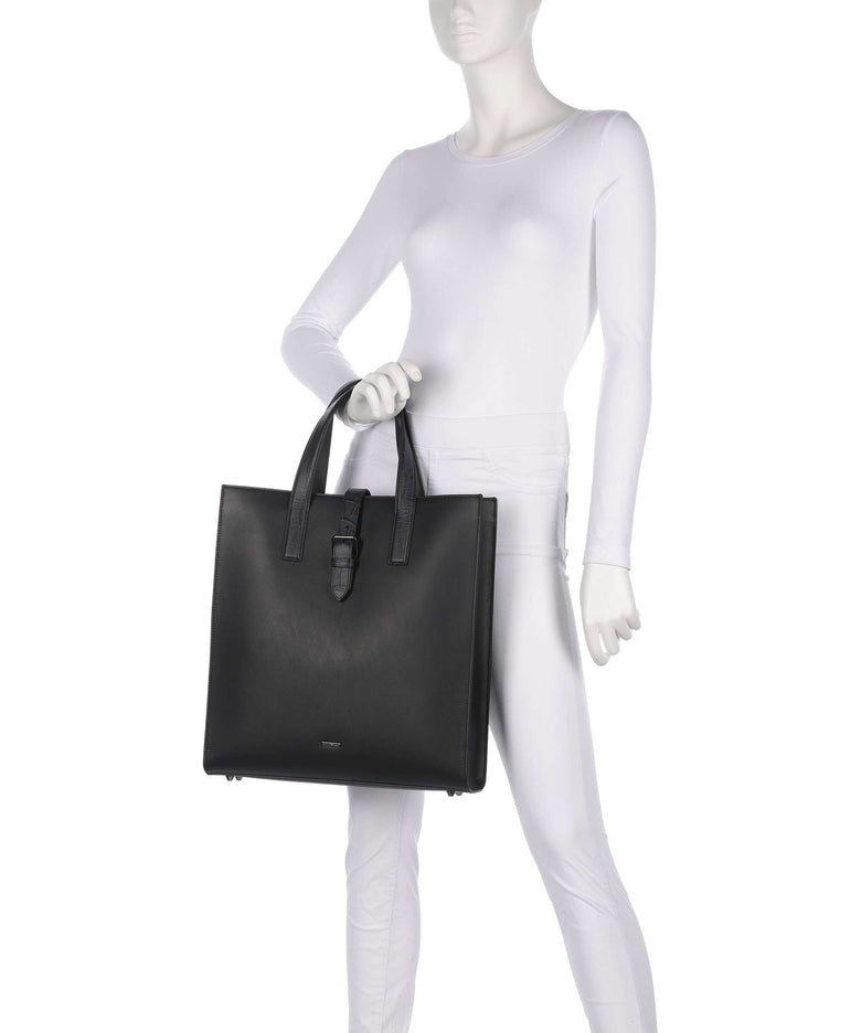 Emporio Armani Cocco Touch Handbag black beauty