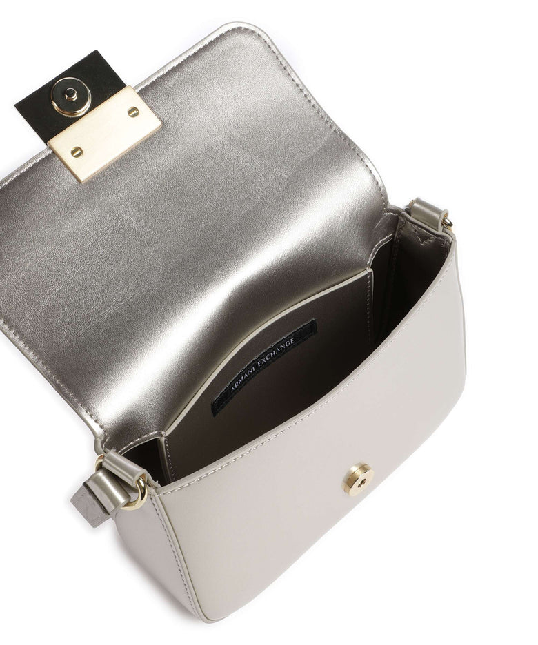 Armani Exchange Amy S Crossbody bag light gold