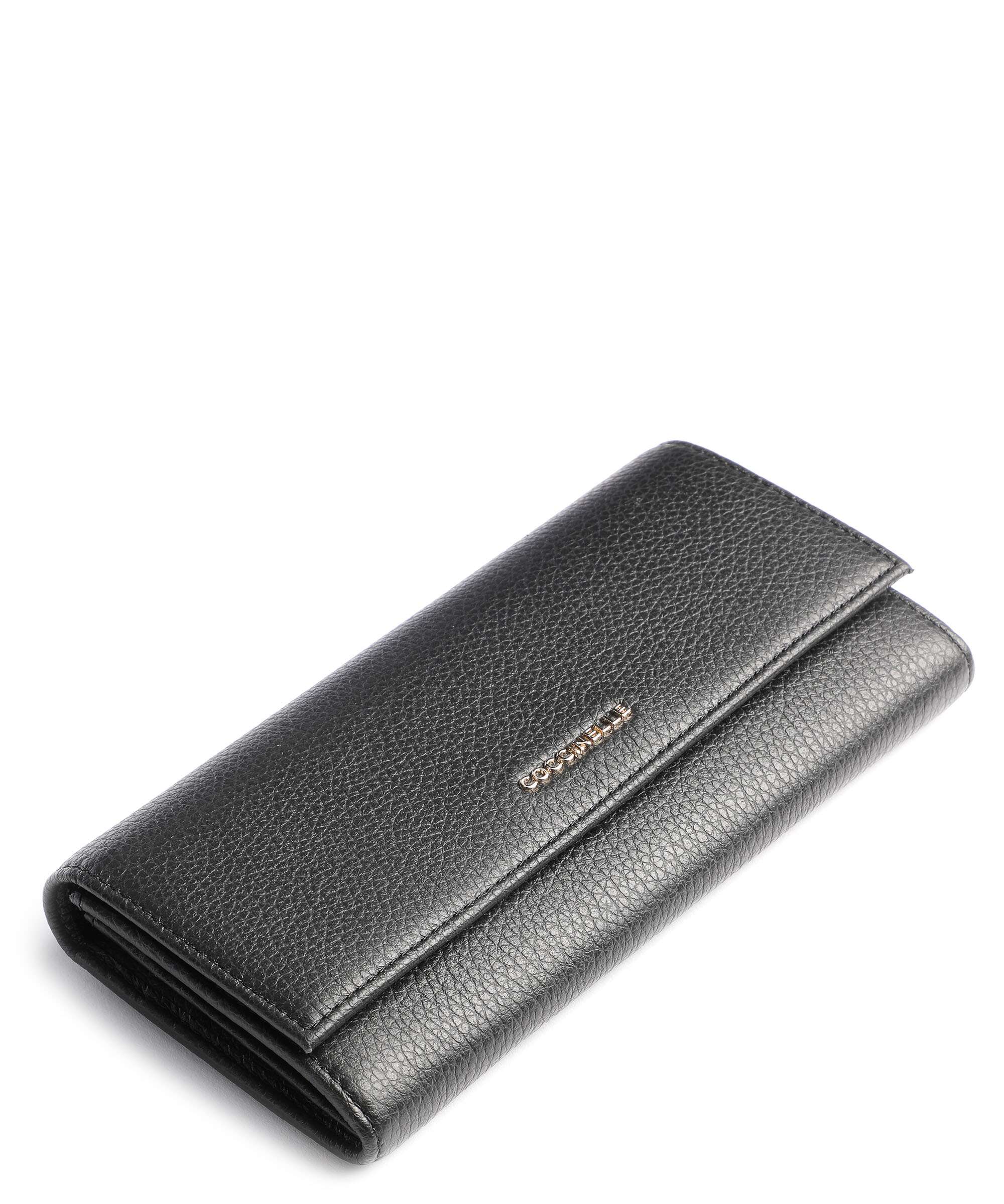 Coccinelle Metallic Soft Wallet noir