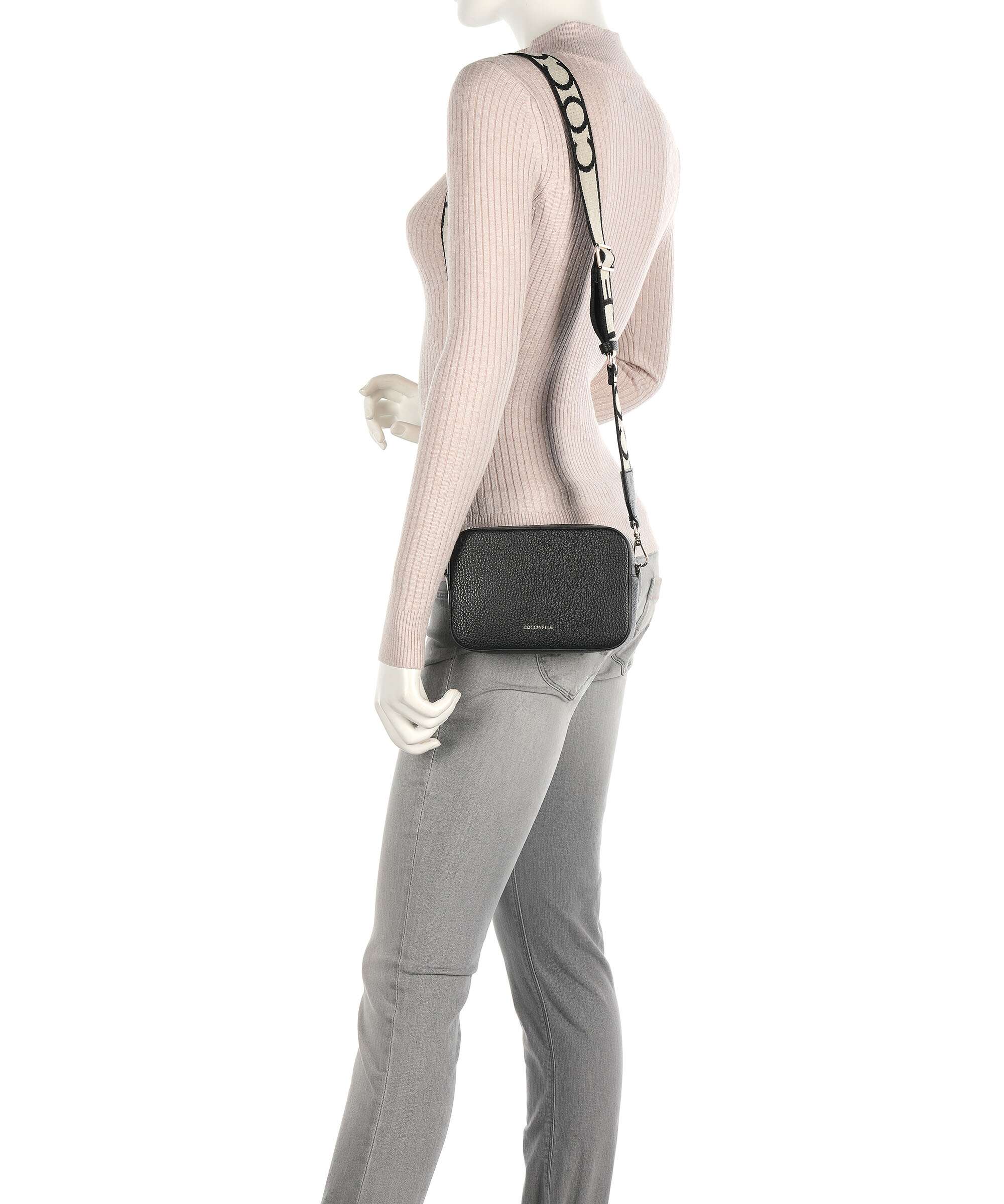 Coccinelle Tebe Crossbody bag noir