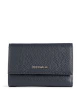 Coccinelle Metallic Soft RFID Wallet midnight blue