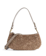 Coccinelle Merveille Astrakan Torba preko ramena warm taupe