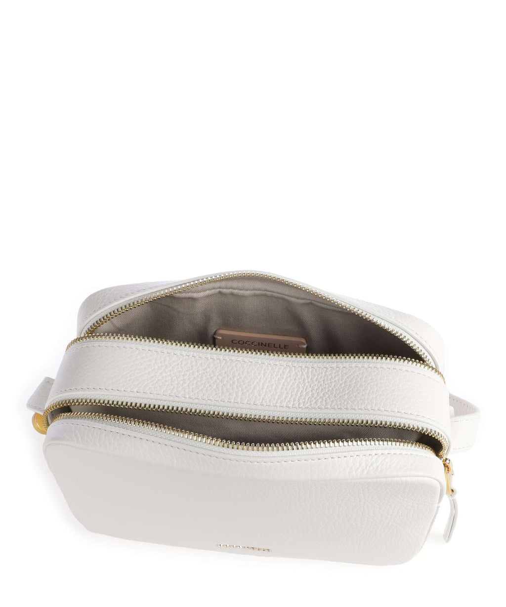 Coccinelle Gleen Crossbody bag brillant white