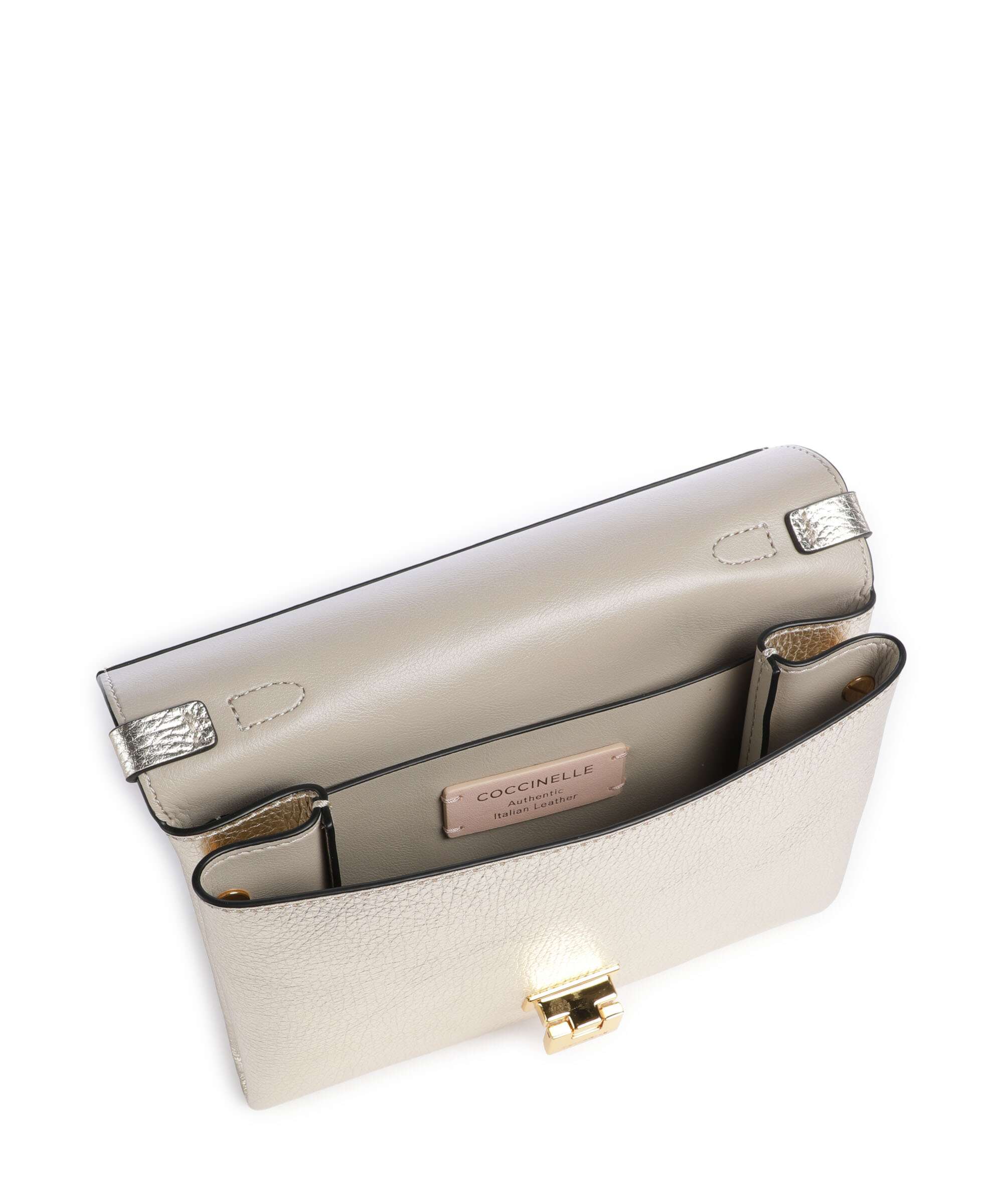 Coccinelle Arlettis Handbag pale gold
