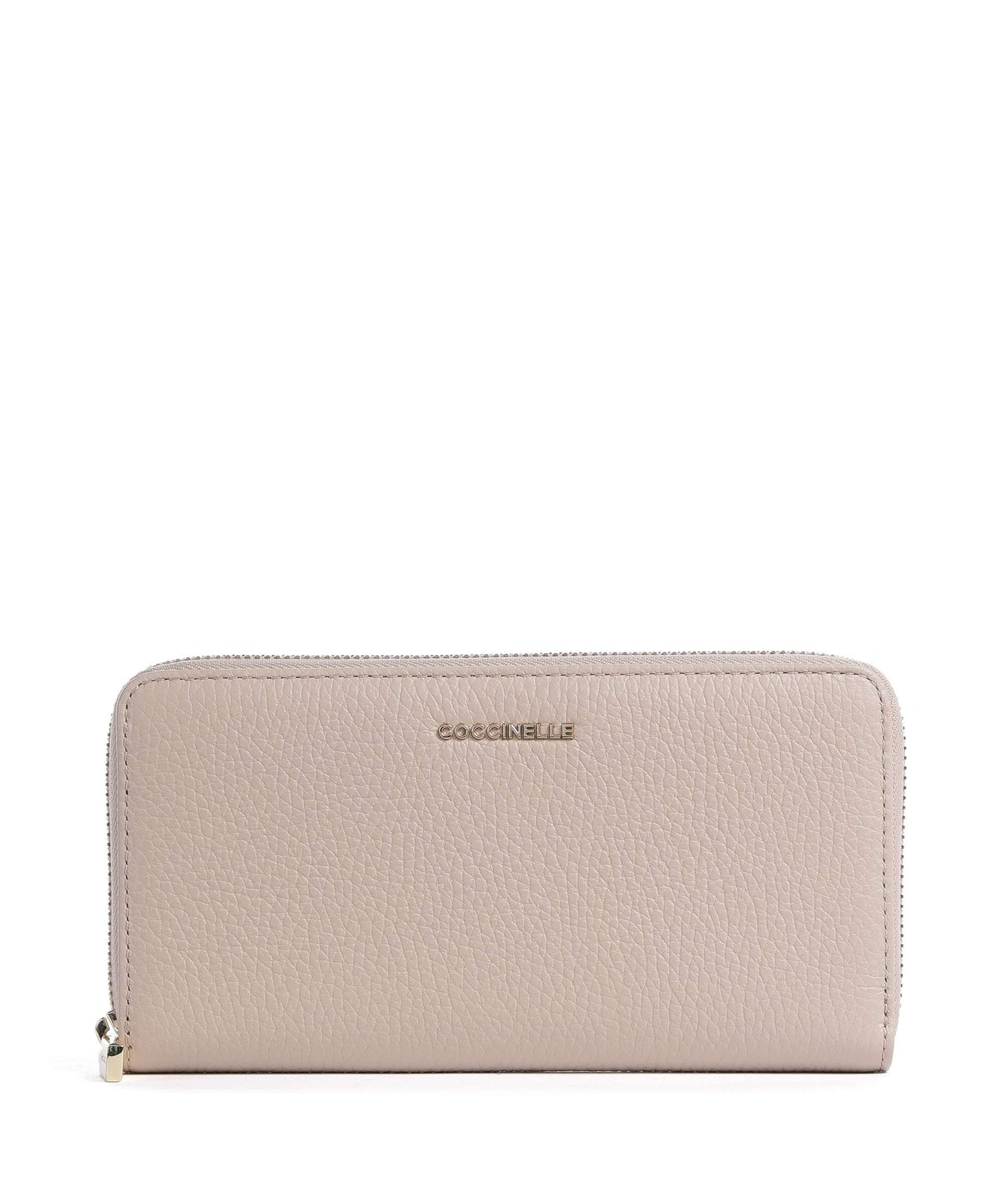 Coccinelle Metallic Soft Wallet rosette