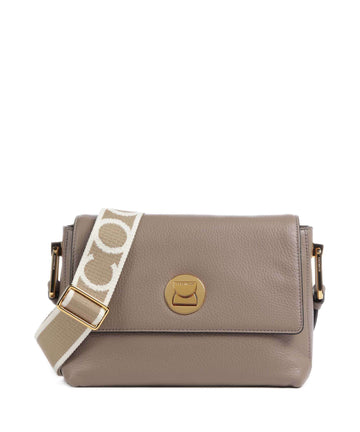 Coccinelle Liya Signature Torba preko ramena warm taupe