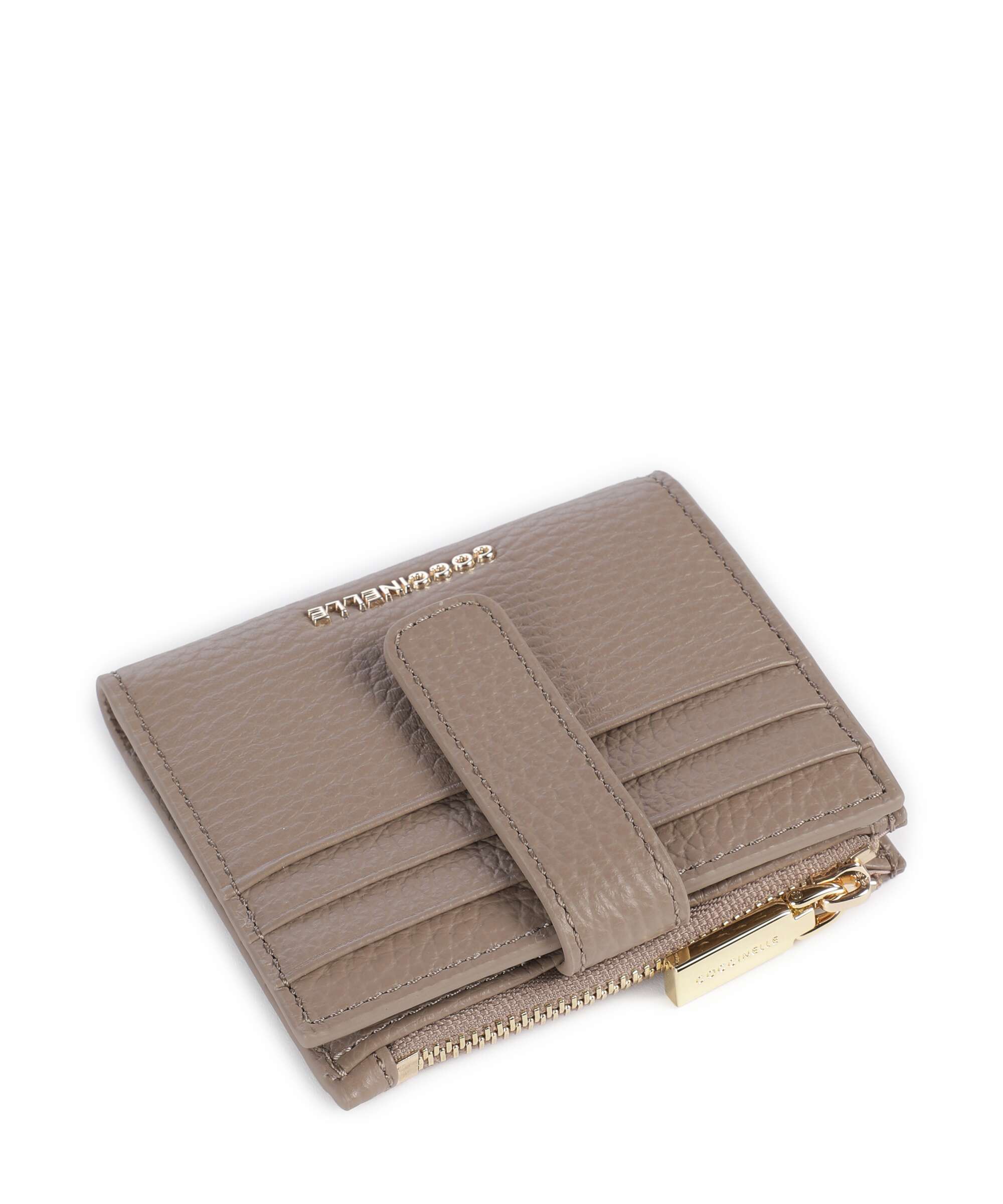 Coccinelle Metallic Soft Wallet warm taupe