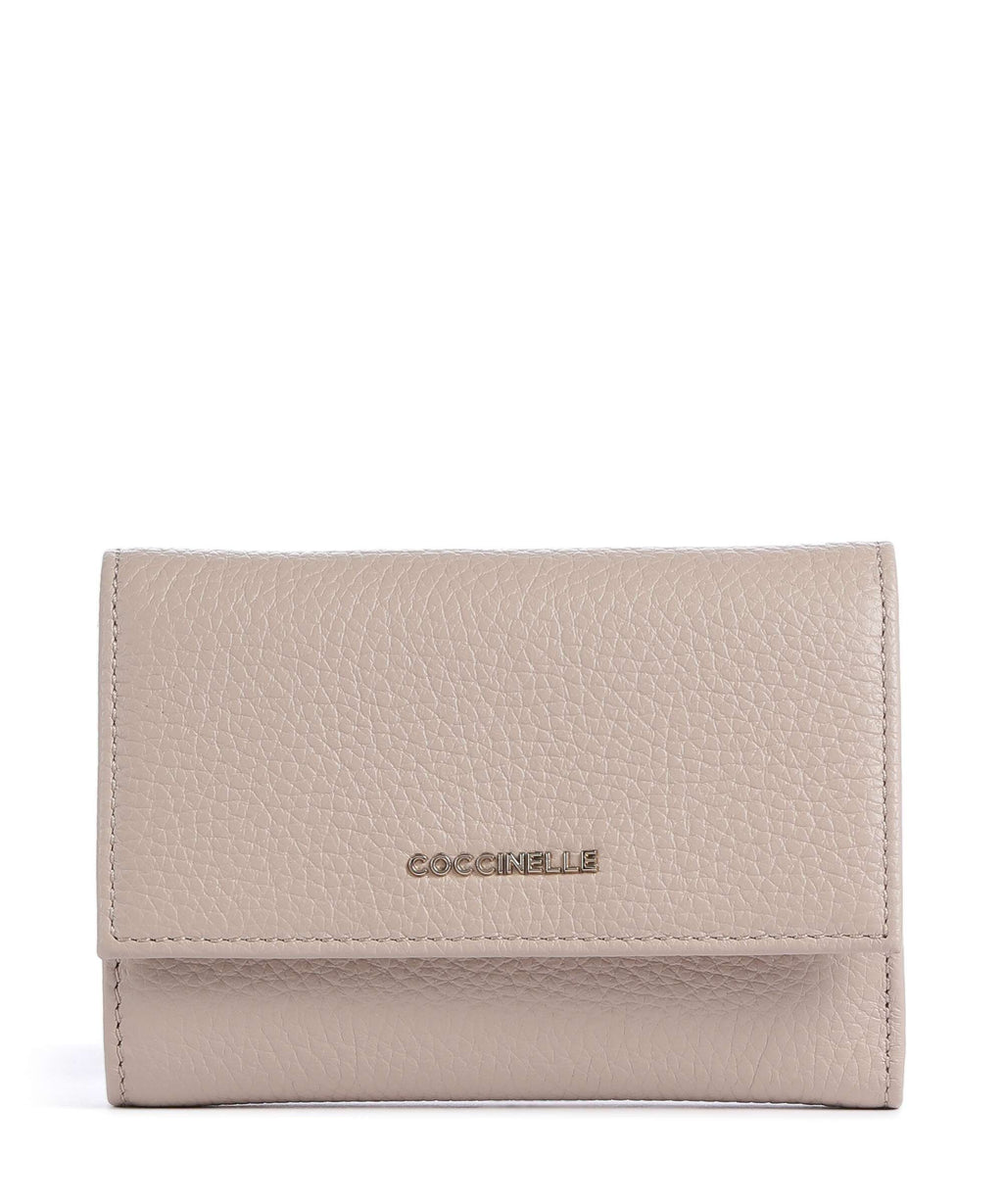 Coccinelle Metallic Soft RFID Wallet rosette