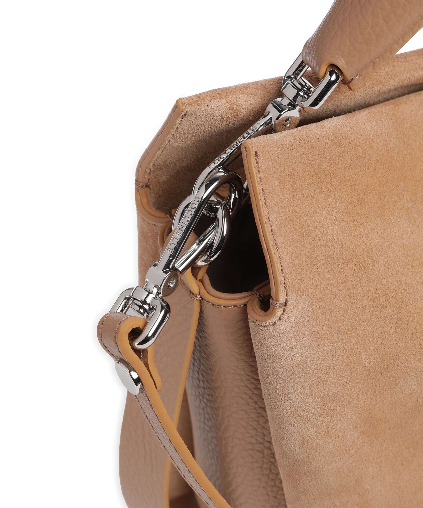 Coccinelle Boheme Suede Hobo bag skin