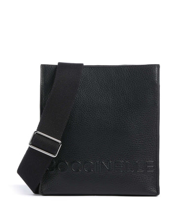 Coccinelle Myrtha Maxi Logo Torba preko ramena noir