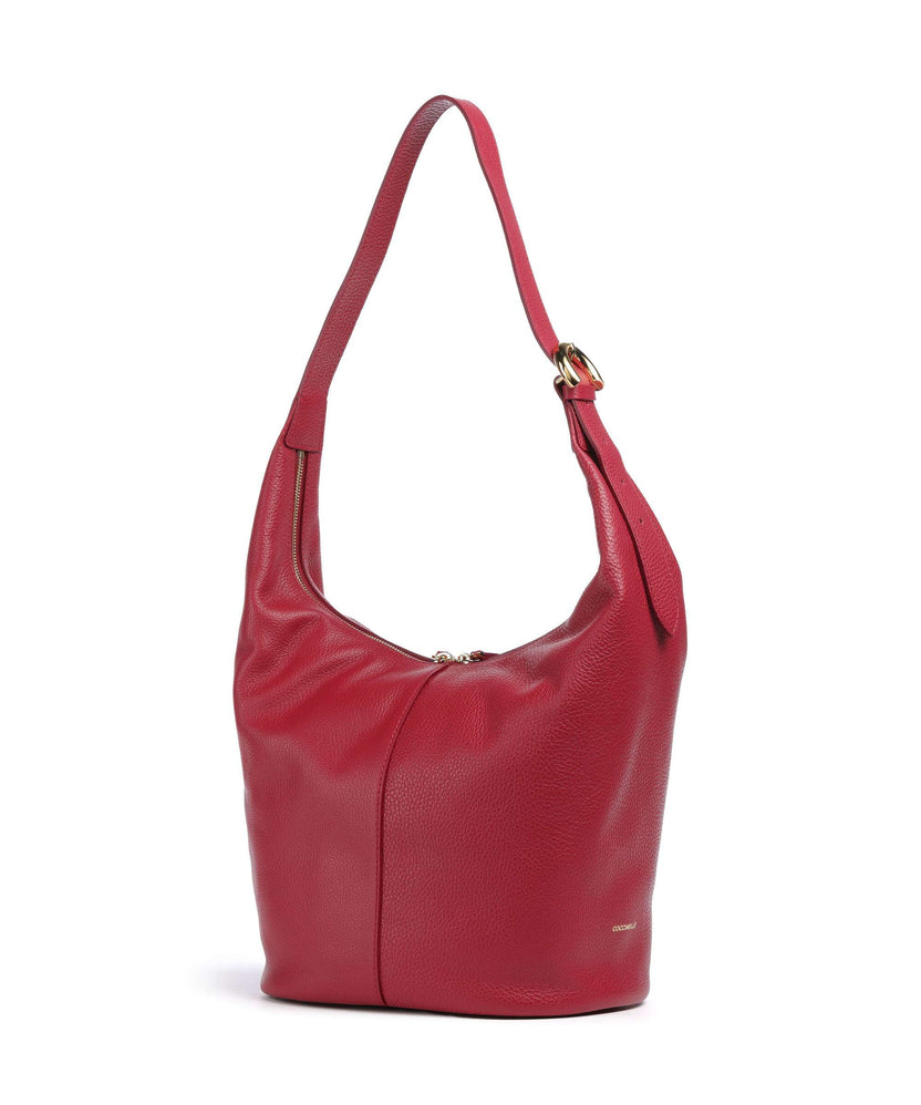 Coccinelle Fernanda Hobo bag sangria