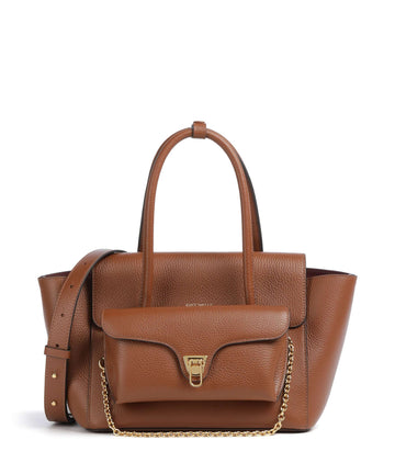 Coccinelle Beat Double Torbu cognac