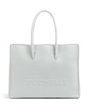 Coccinelle Myrtha Maxi Logo Shopper snow