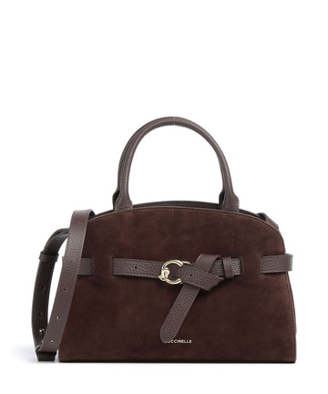Coccinelle Sabine Suede Torbu brunette