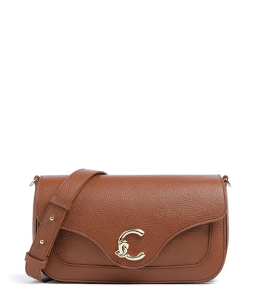 Coccinelle C-Me Torba preko ramena cognac