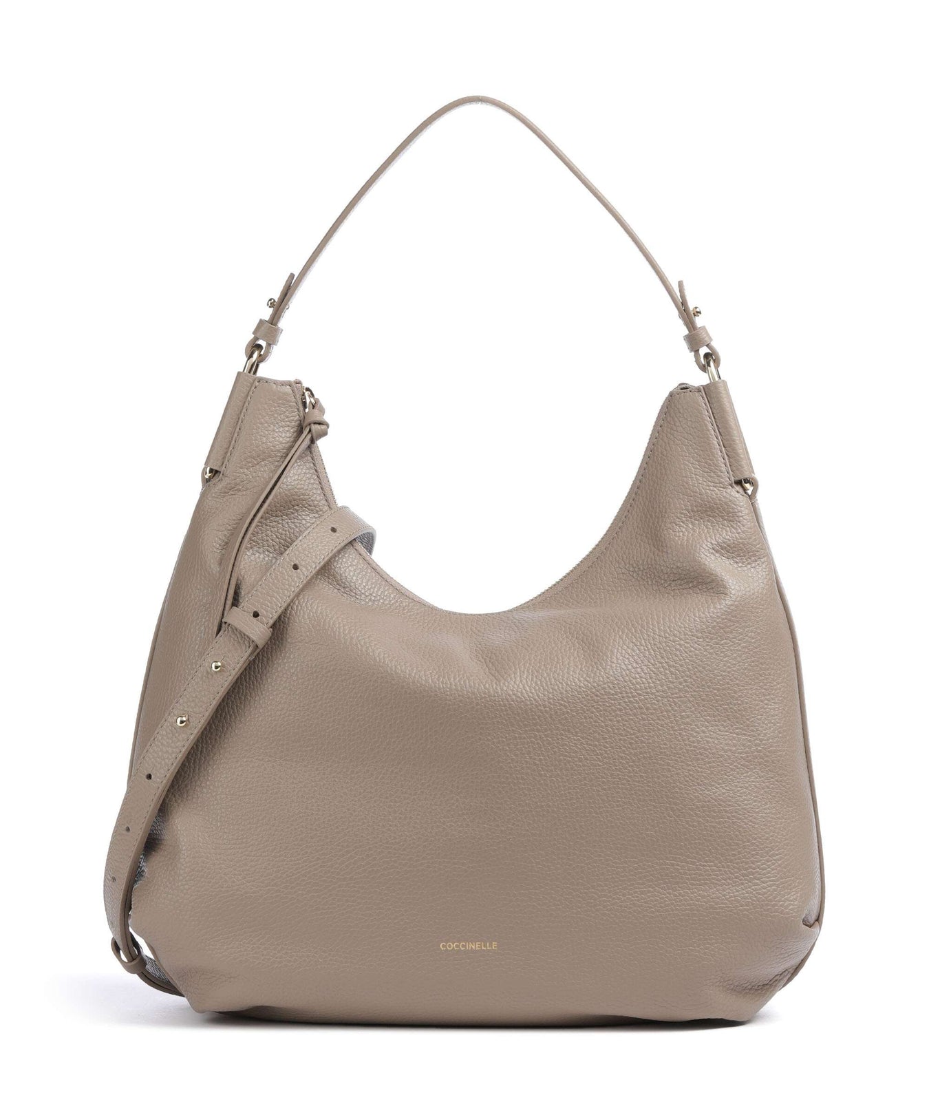 Coccinelle Rebekka Hobo bag warm taupe