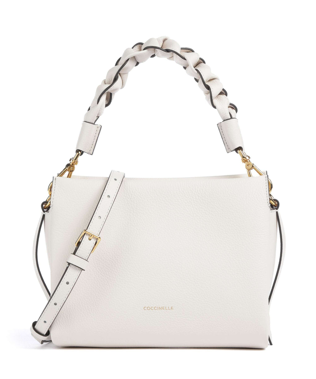 Coccinelle Boheme Grana Double Handbag blanco/skin