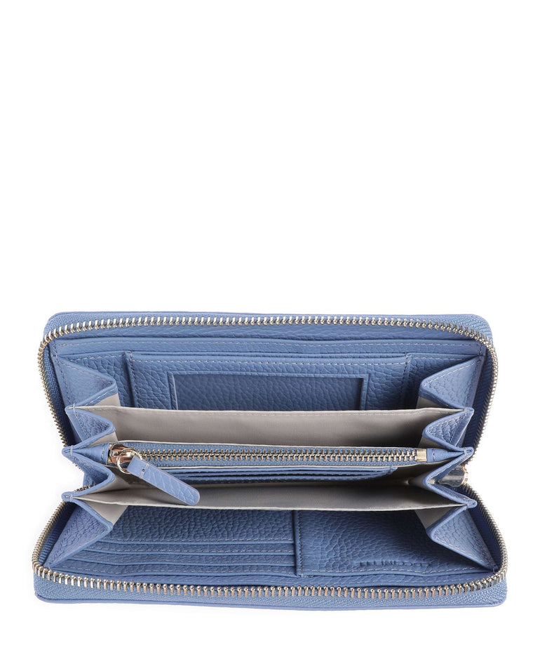 Coccinelle Metallic Soft Wallet azul