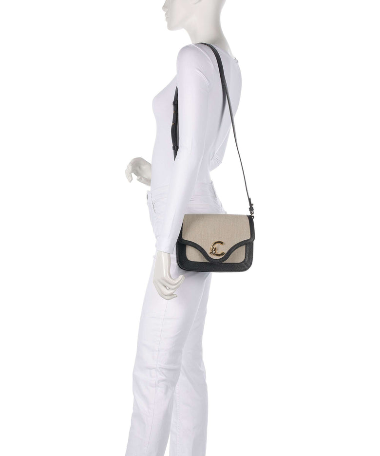 Coccinelle C-Me Crossbody bag natural/noir