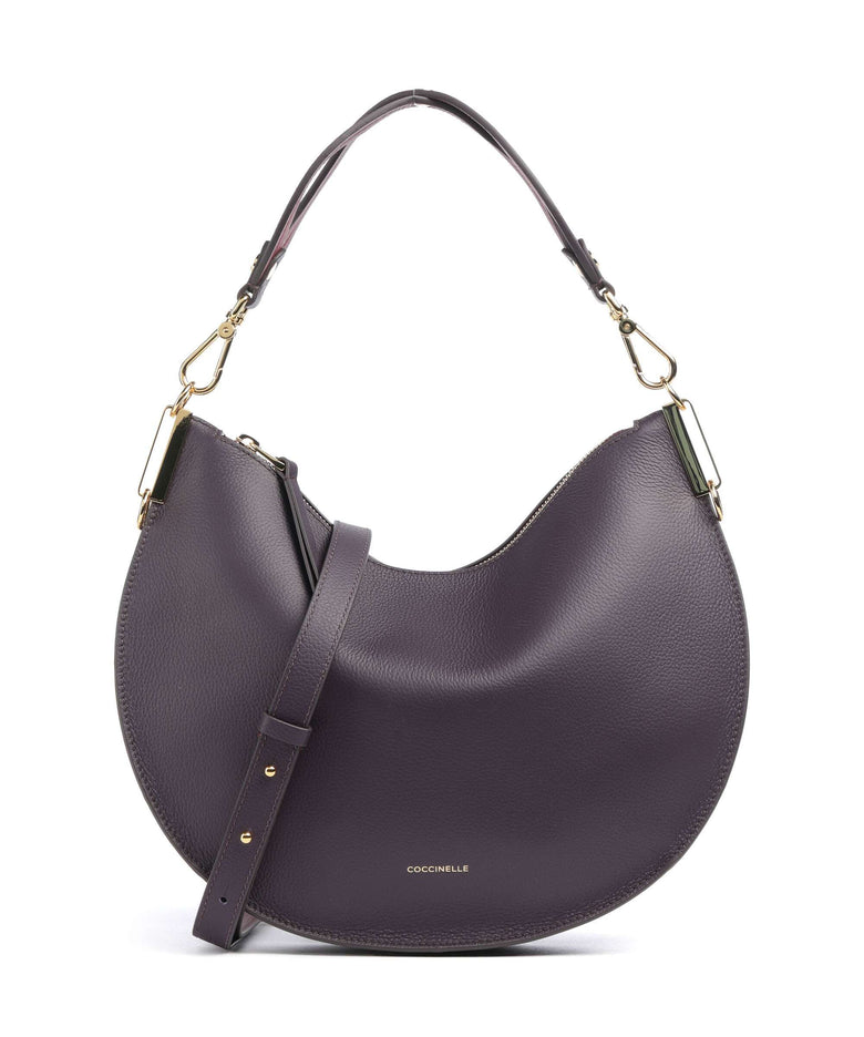 Coccinelle Sunup Hobo bag prune/ribes