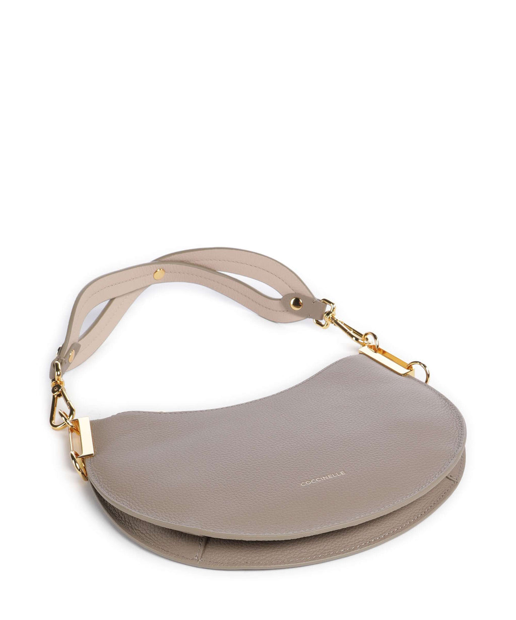 Coccinelle Sunup Shoulder bag warm taupe/rosette