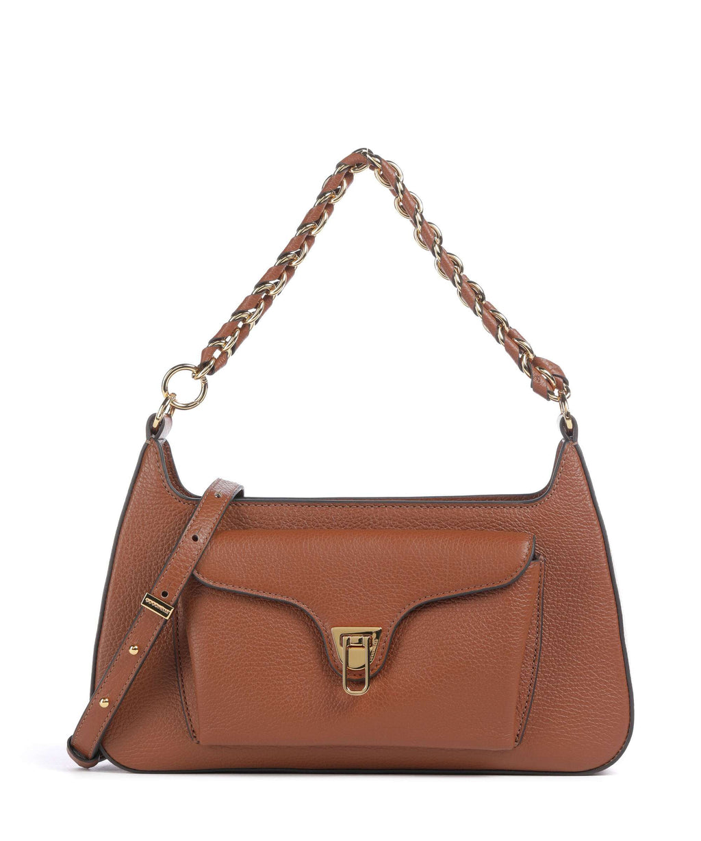 Coccinelle Beat Shoulder bag cognac