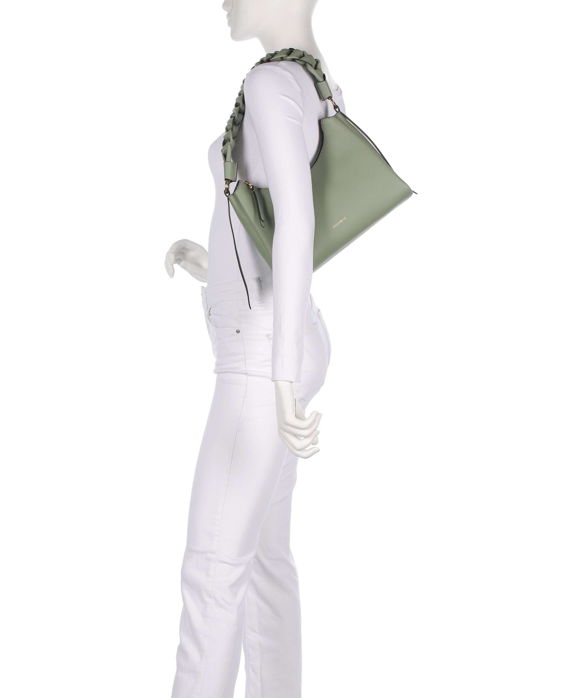 Coccinelle Boheme Grana Double Shoulder bag greenery/rosett