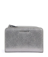Coccinelle Metallic Soft RFID Wallet steel