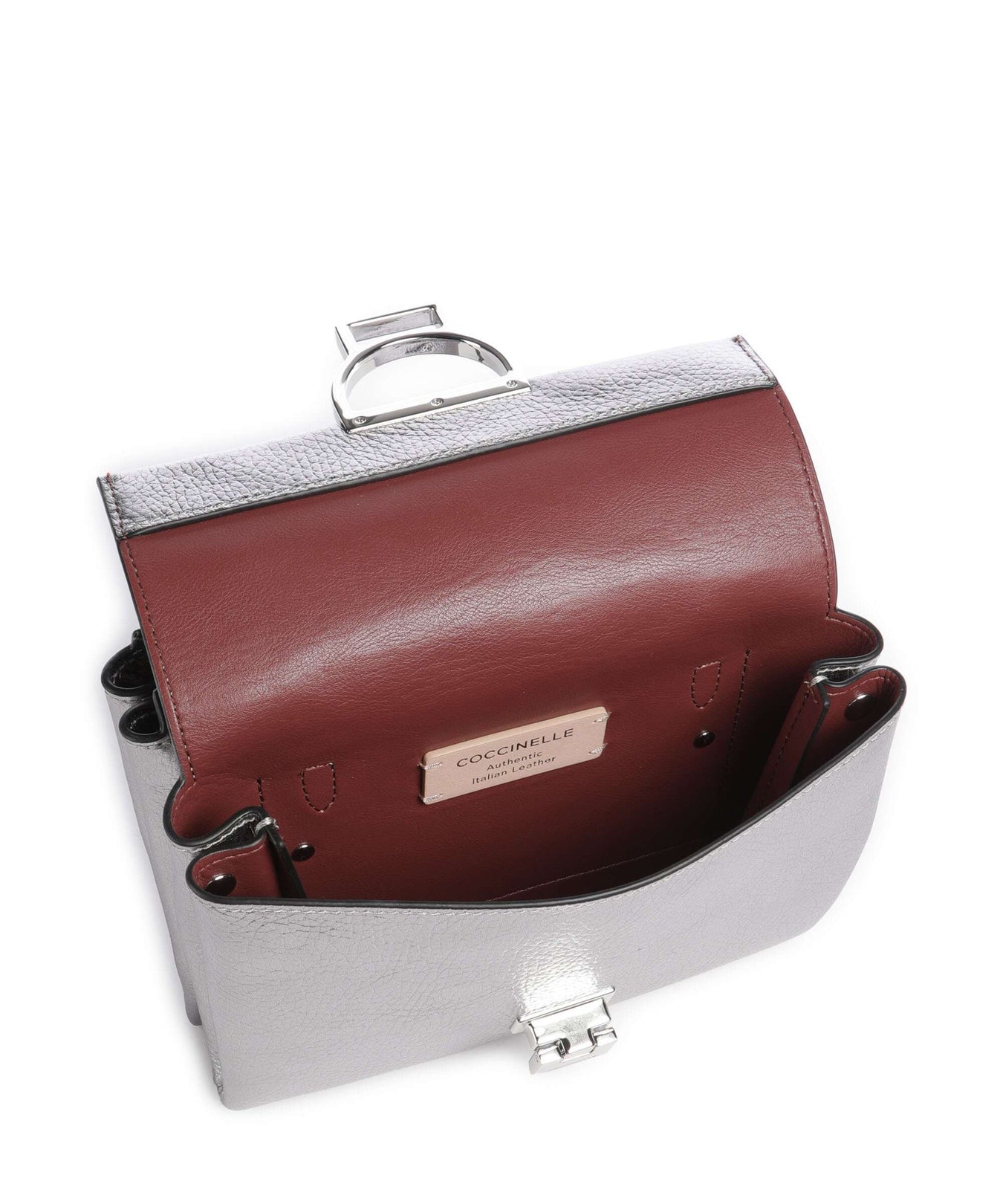 Coccinelle Arlettis Crossbody bag steel