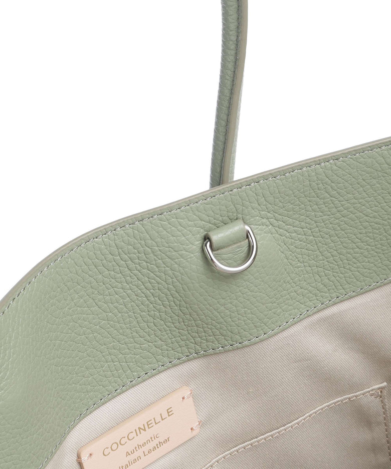 Coccinelle Myrtha Maxi Logo Tote bag greenery