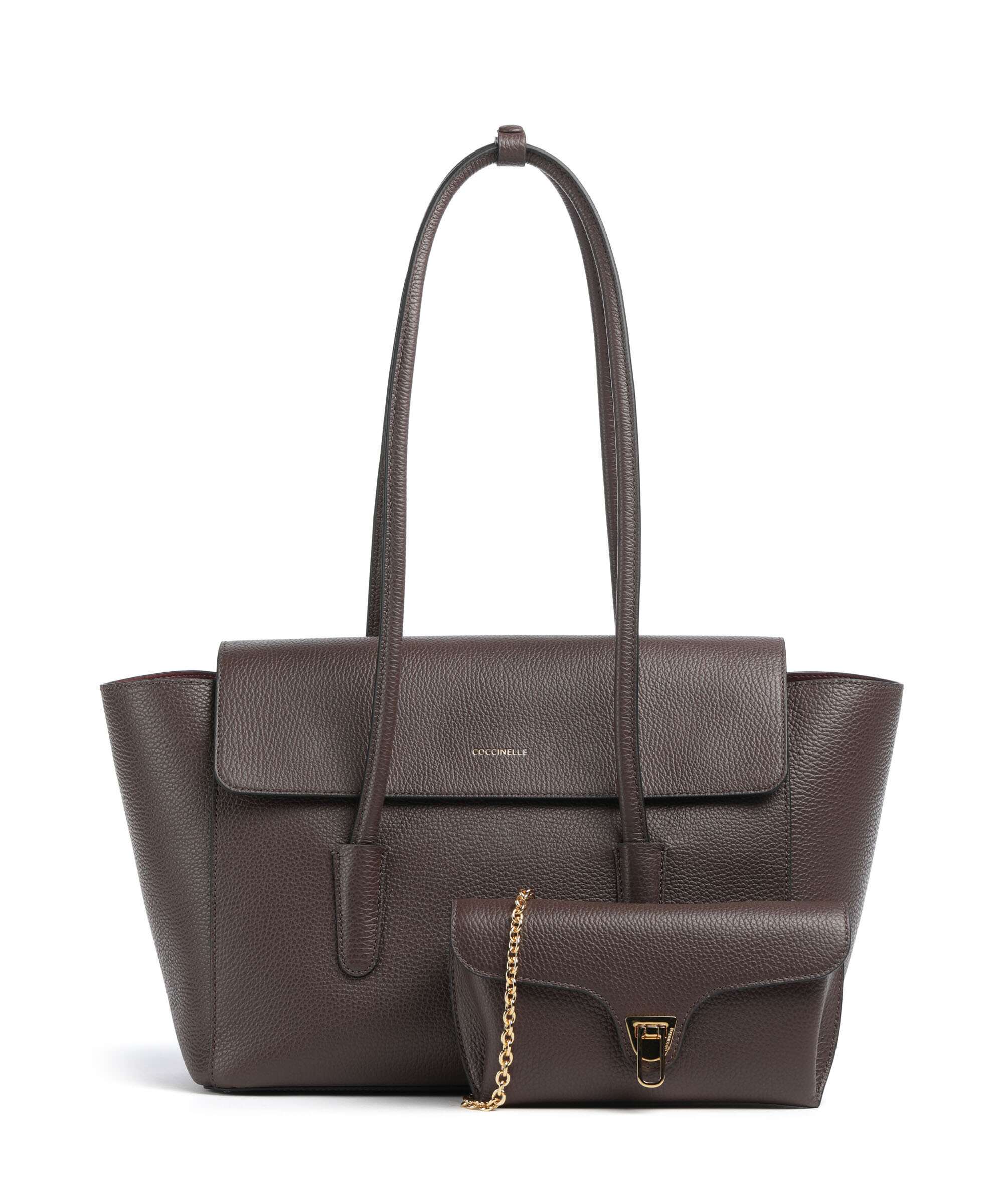 Coccinelle Beat Tote bag brunette
