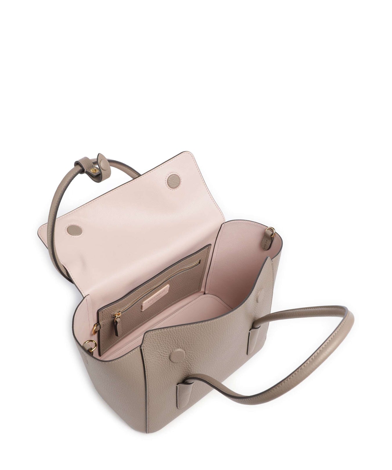 Coccinelle Beat Double Handbag warm taupe