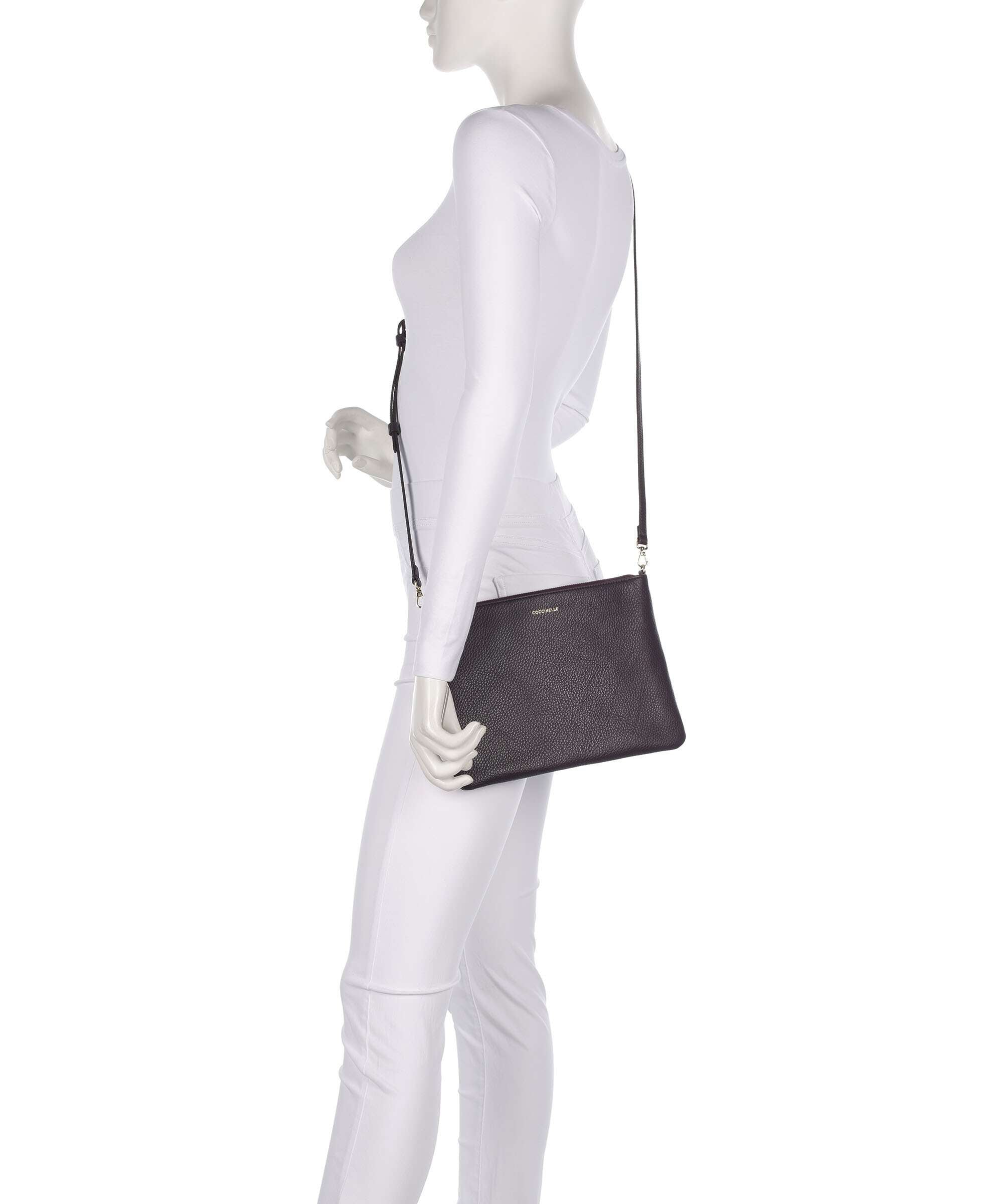 Coccinelle Best Crossbody bag prune