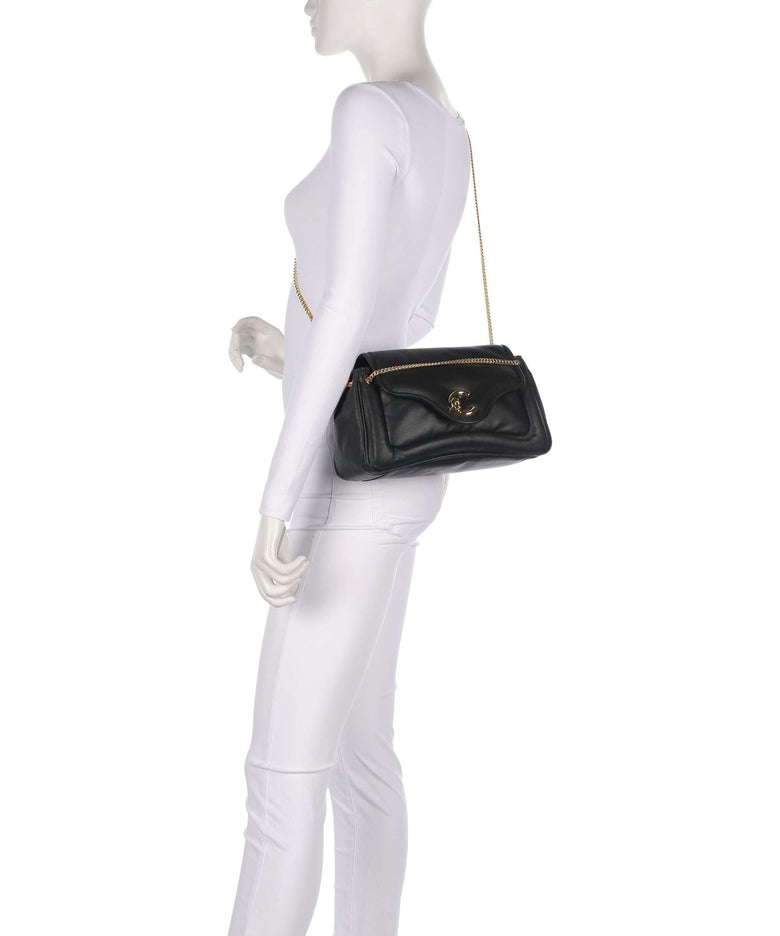 Coccinelle C-Me Fluffy Shoulder bag noir