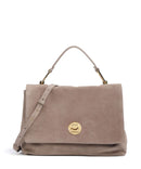 Coccinelle Liya Suede Torbu warm taupe