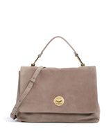 Coccinelle Liya Suede Torbu warm taupe