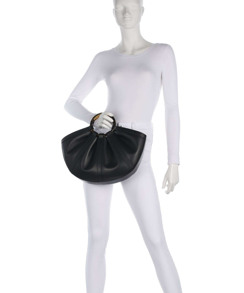 Coccinelle Shell Handbag noir